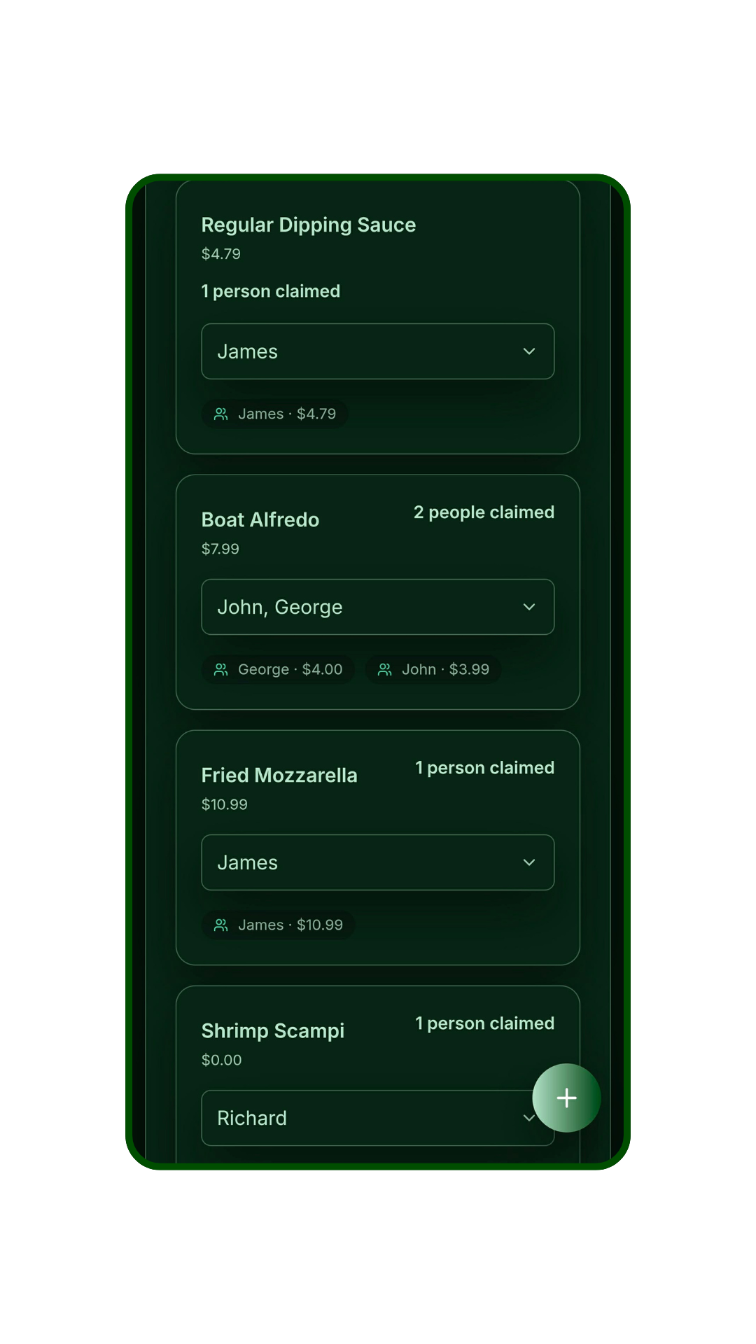 Collaboratively Assign Items